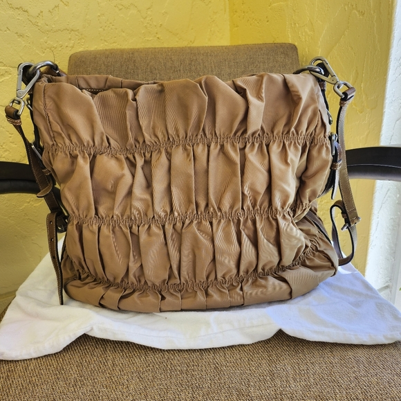 Authentic Prada 2 way Tessuto Bag - Picture 2 of 10